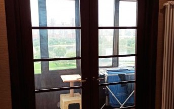 Рото двери для объединения комнаты с балконом